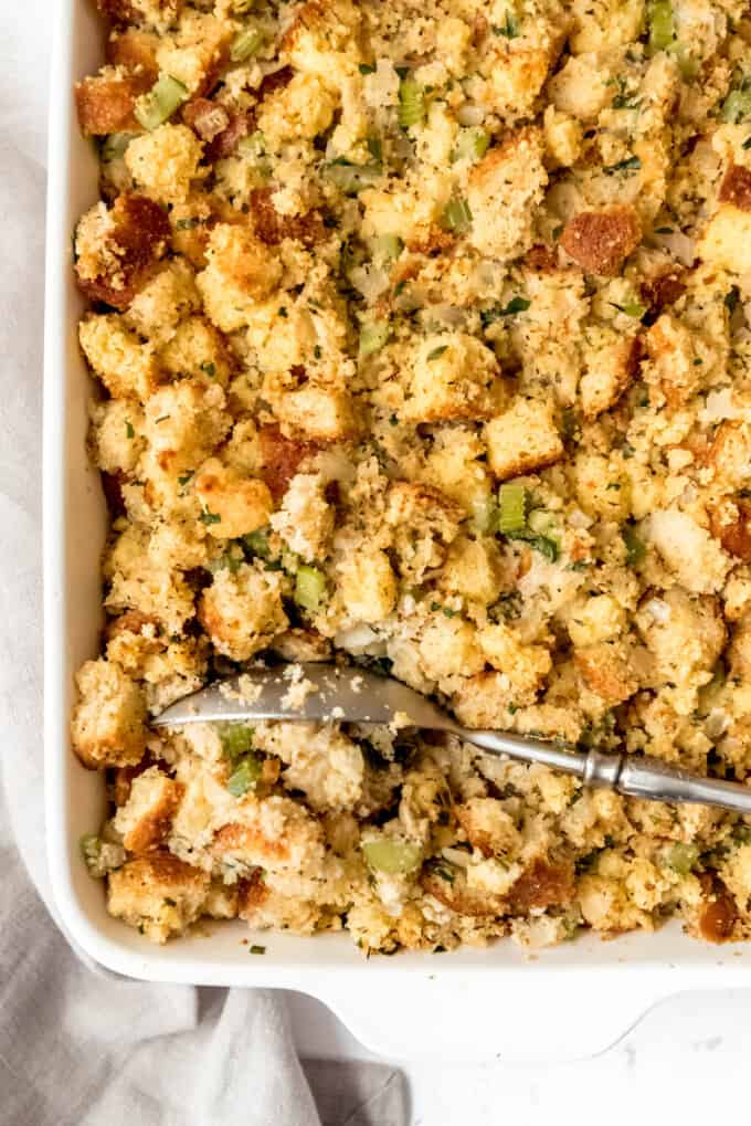 Southern Cornbread Dressing Recipe - House of Nash Eats