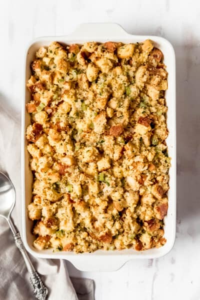 Southern Cornbread Dressing Recipe - House of Nash Eats