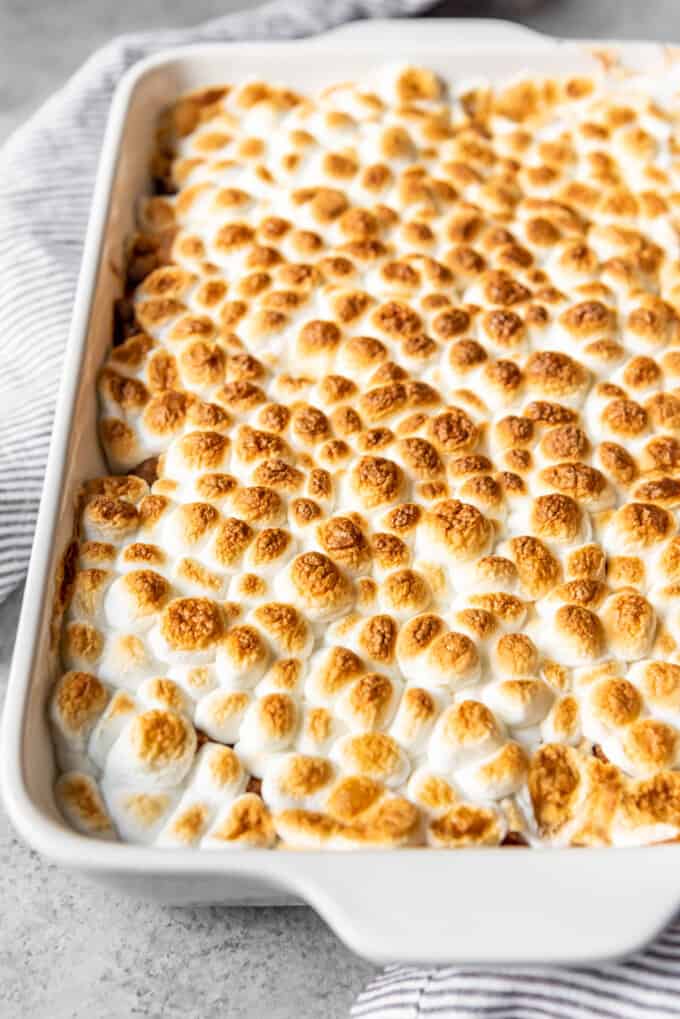 Sweet Potato Casserole with Marshmallows - House of Nash Eats