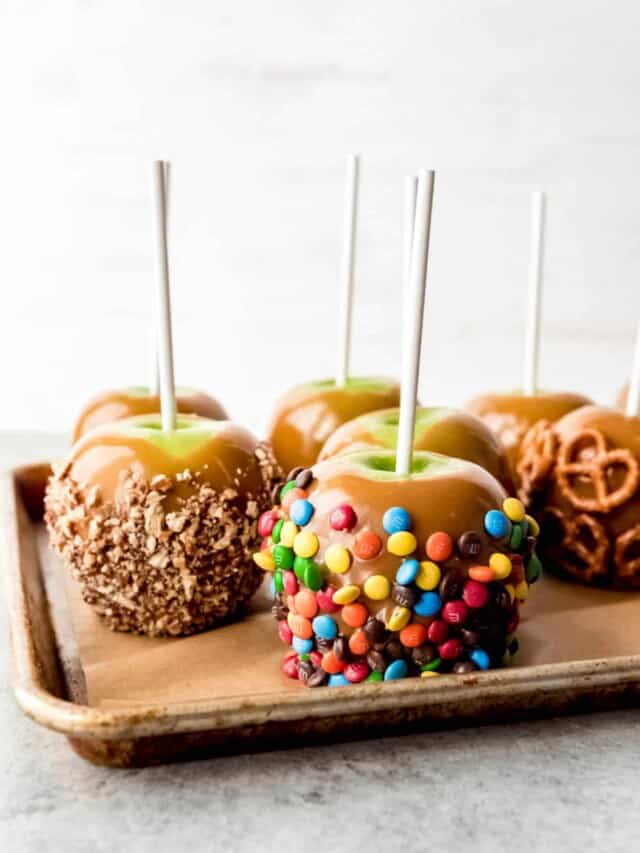 Gourmet M&M® Caramel Apple