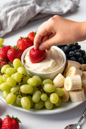 Easy Fruit Dip Only 3 Ingredients House Of Nash Eats 0876