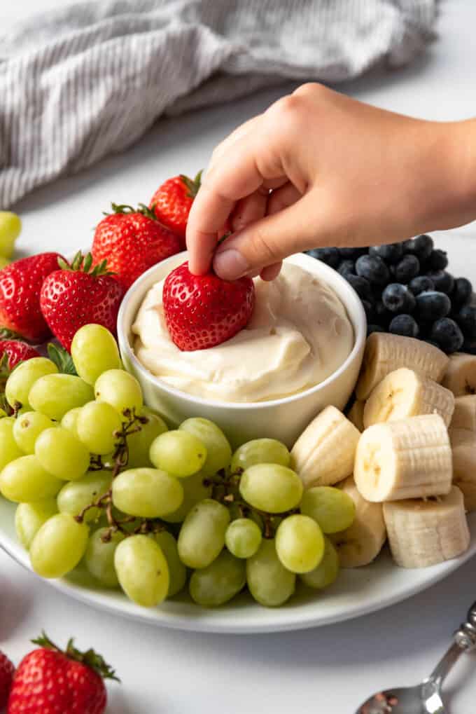 Easy Fruit Dip Only 3 Ingredients House Of Nash Eats 6697