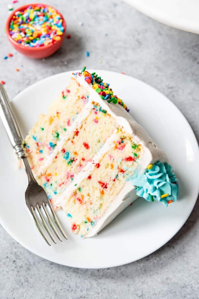 The BEST Funfetti Cake Recipe - House of Nash Eats