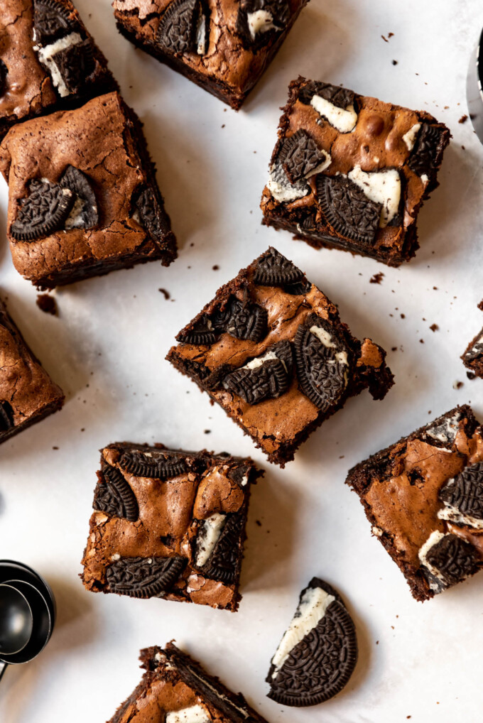 Homemade Fudgy Oreo Brownies Recipe House Of Nash Eats 3088