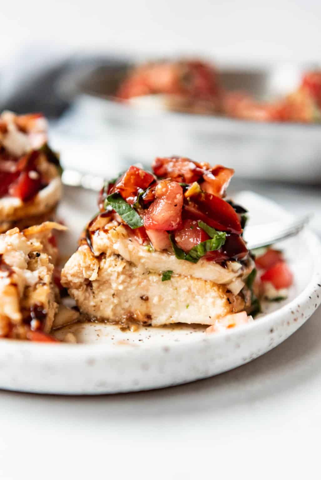 Easy Bruschetta Chicken Recipe - House of Nash Eats