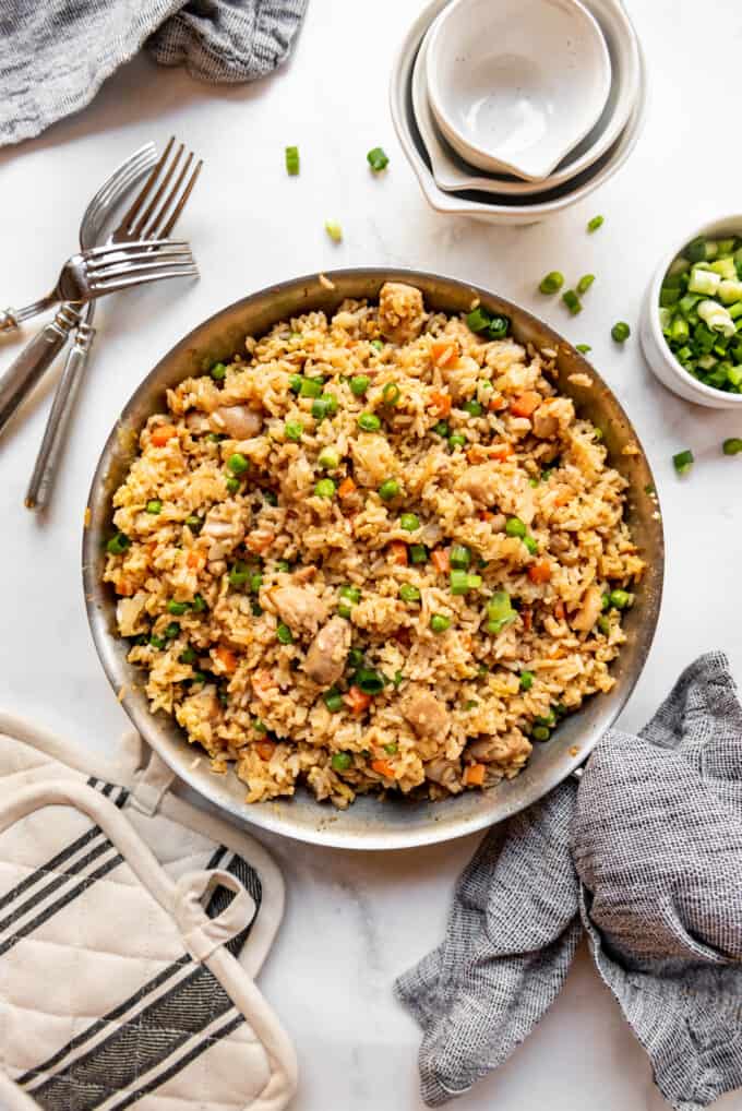 Easy Chicken Fried Rice Better Than Take Out