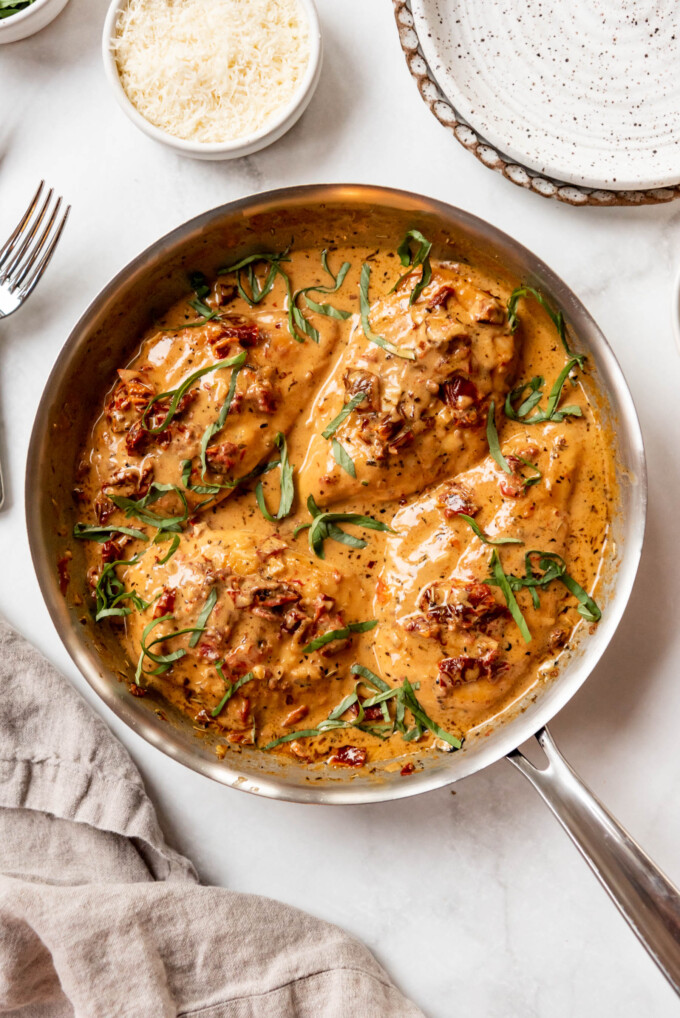 Marry Me Chicken (Creamy Tuscan Chicken) - House of Nash Eats