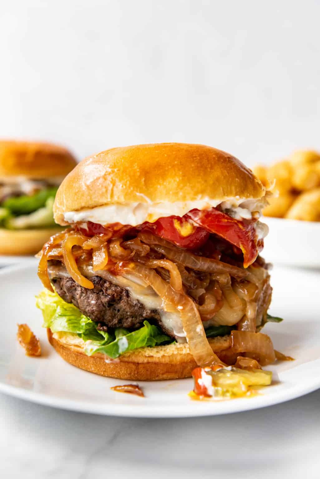 Juicy Grilled Bison Burgers - House of Nash Eats