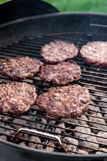 Juicy Grilled Bison Burgers - House of Nash Eats