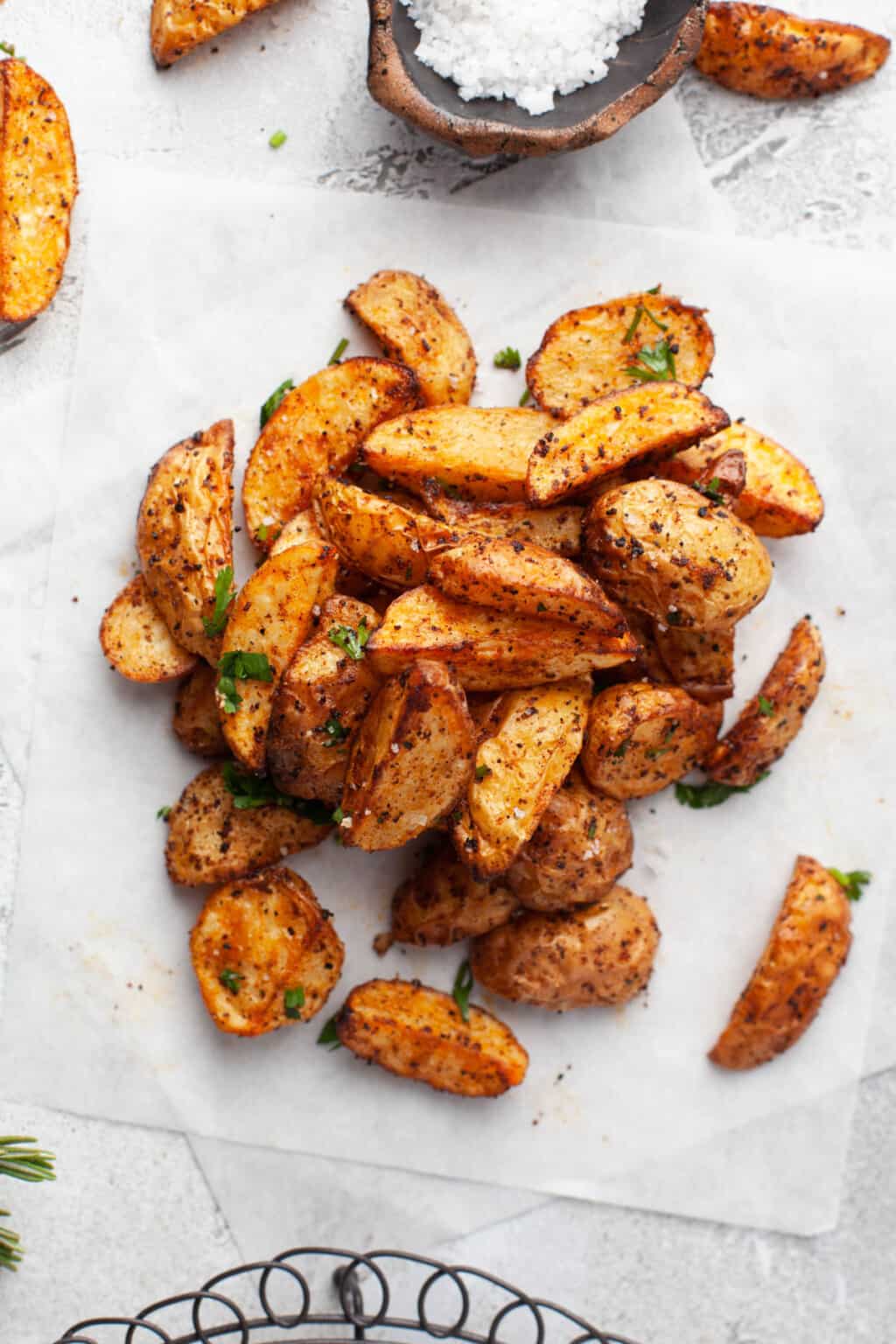 Crispy Air Fryer Potatoes - House Of Nash Eats