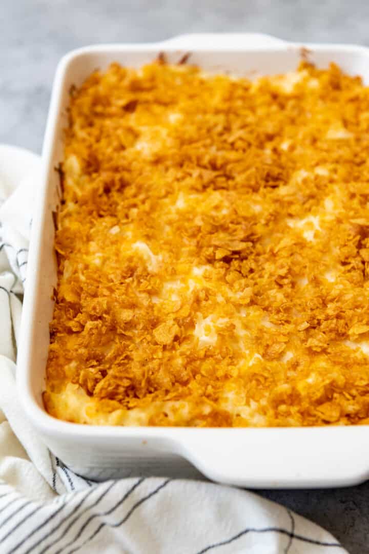 Easy Cheesy Funeral Potatoes (From Scratch!)