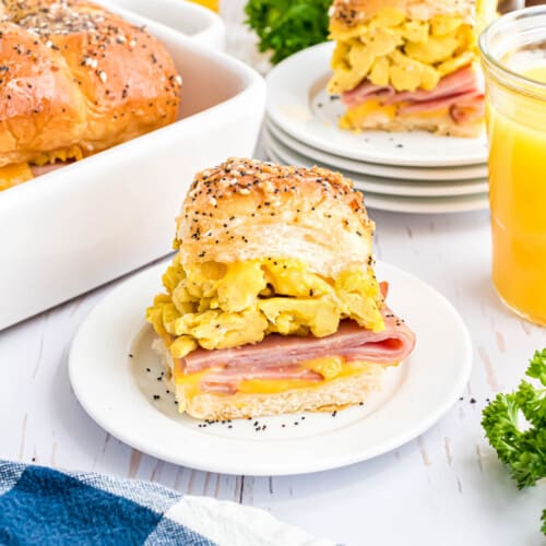 Cheesy Breakfast Sliders - What Molly Made