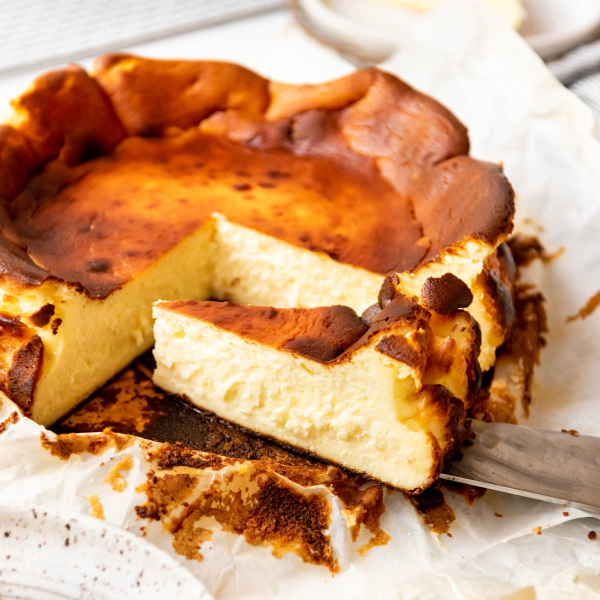 Burnt Basque Cheesecake Recipe for your Holiday Dessert