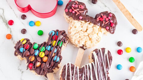 Mickey Mouse Rice Krispies Treats Disney Copycat Recipe — I'll