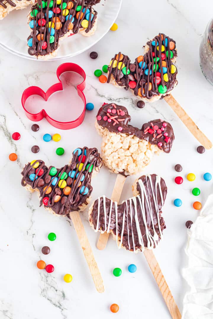 Mickey Rice Ky Mickey Rice Krispies Treats - House of Nash Eats