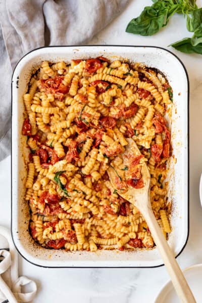 TikTok Baked Feta Pasta Recipe - House of Nash Eats