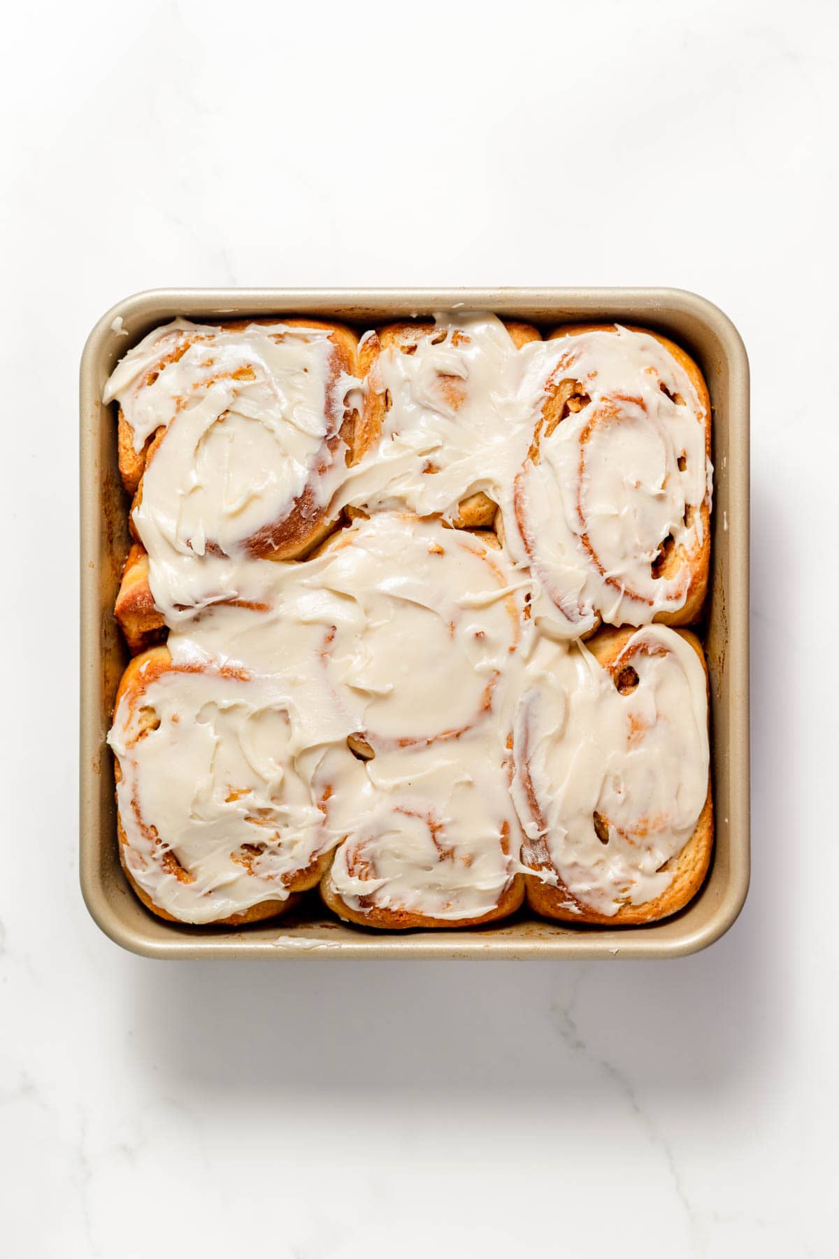 Iced apple pie cinnamon rolls.