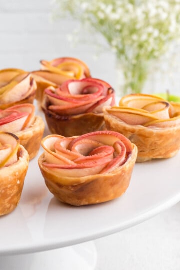 Easy Puff Pastry Apple Roses - House Of Nash Eats