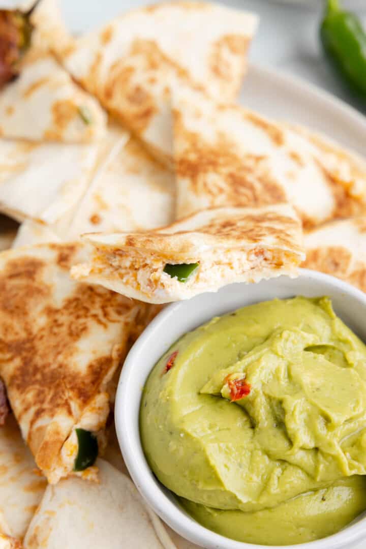 Easy Jalapeno Popper Quesadillas House of Nash Eats