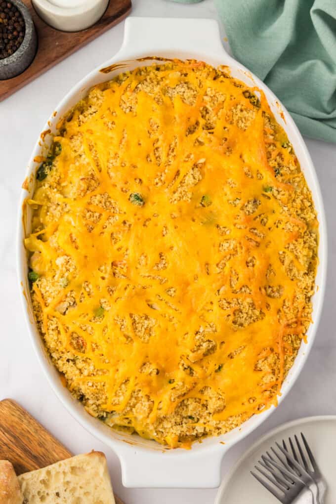 Creamy Chicken Noodle Casserole - House of Nash Eats