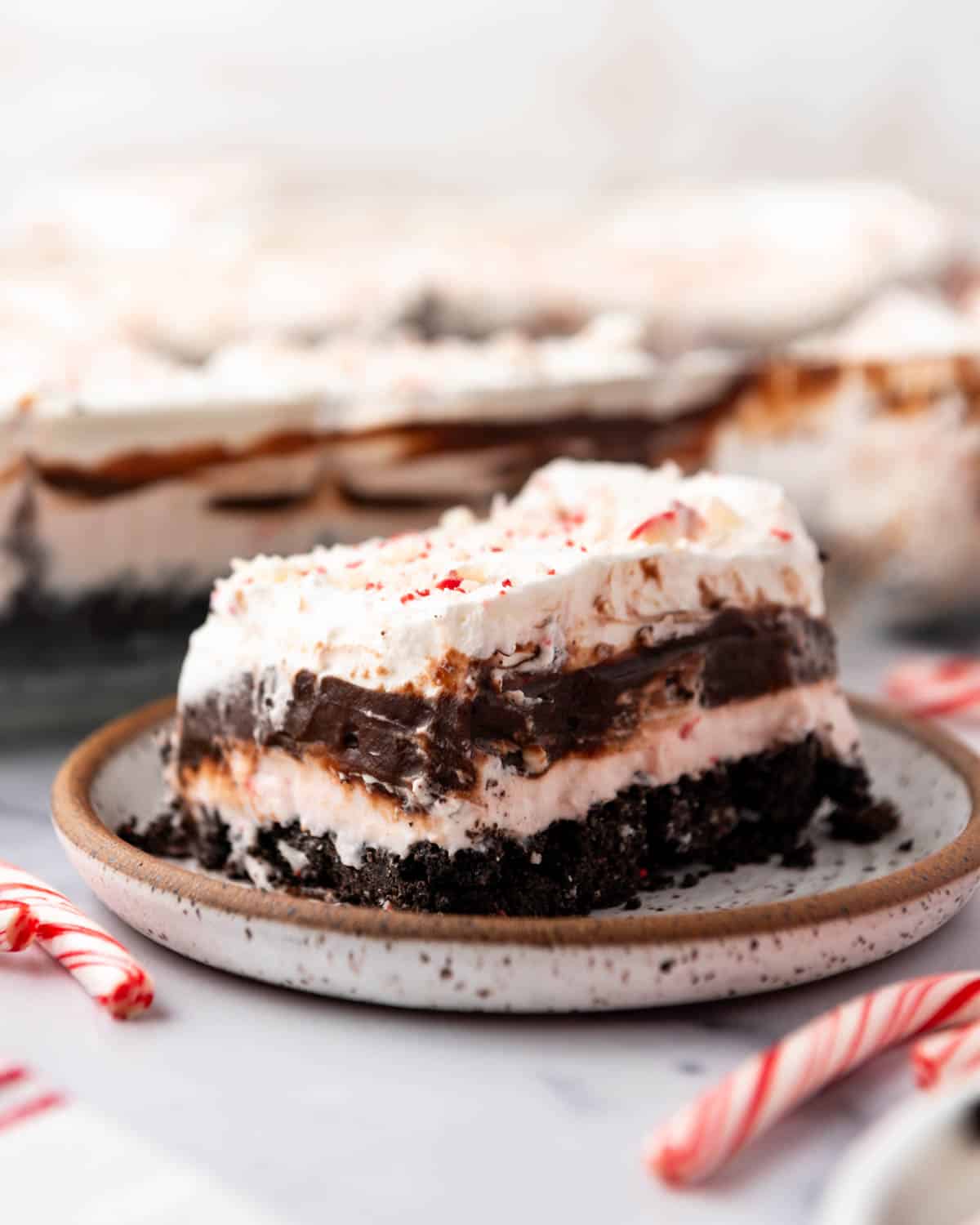 Easy Chocolate Peppermint Lasagna Dessert House of Nash Eats