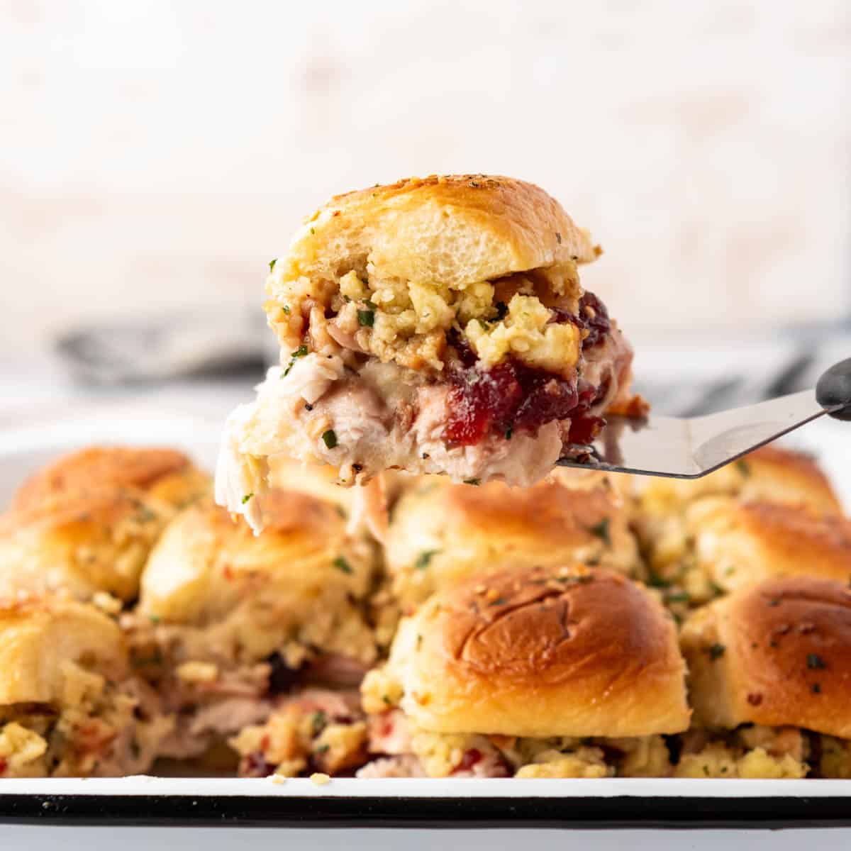 Leftover Turkey Sliders Recipe