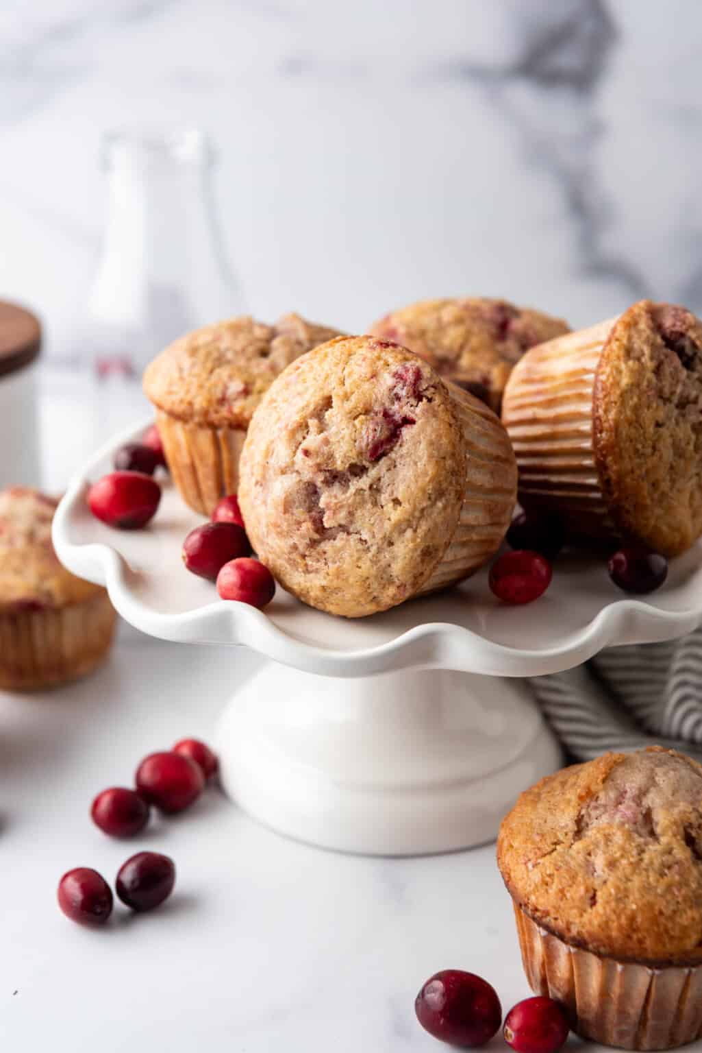 Leftover Cranberry Sauce Muffins - House of Nash Eats