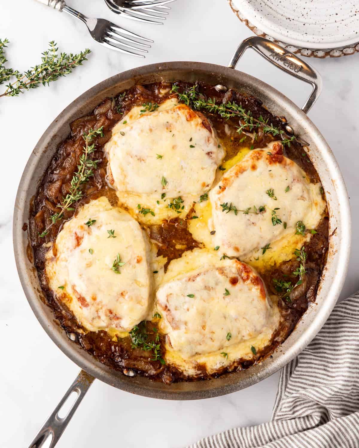 French Onion Pork Chops - House of Nash Eats