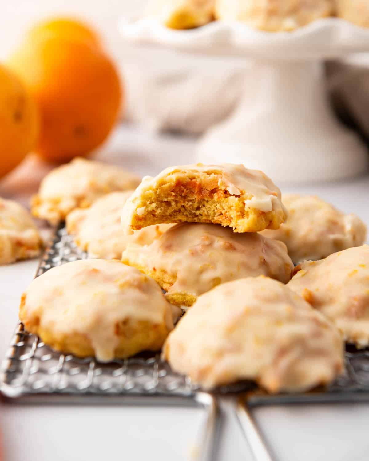 Orange Glazed Carrot Cookies House of Nash Eats