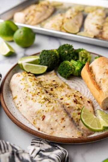 Easy Oven-Baked Tilapia - House of Nash Eats