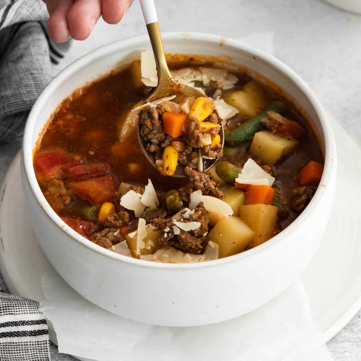 Vegetable Beef Soup Recipe