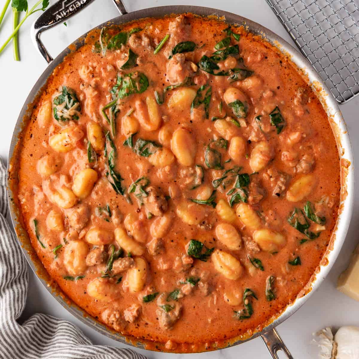 Creamy Sausage Gnocchi Recipe