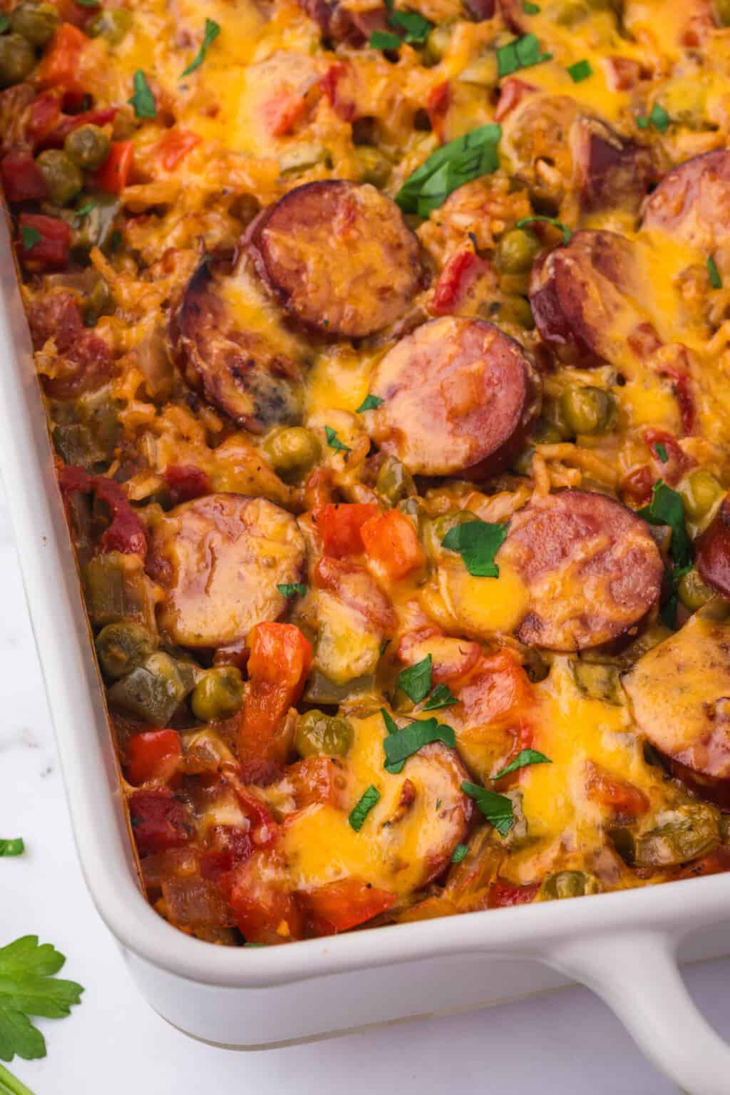 Amazing Sausage and Rice Casserole - House of Nash Eats