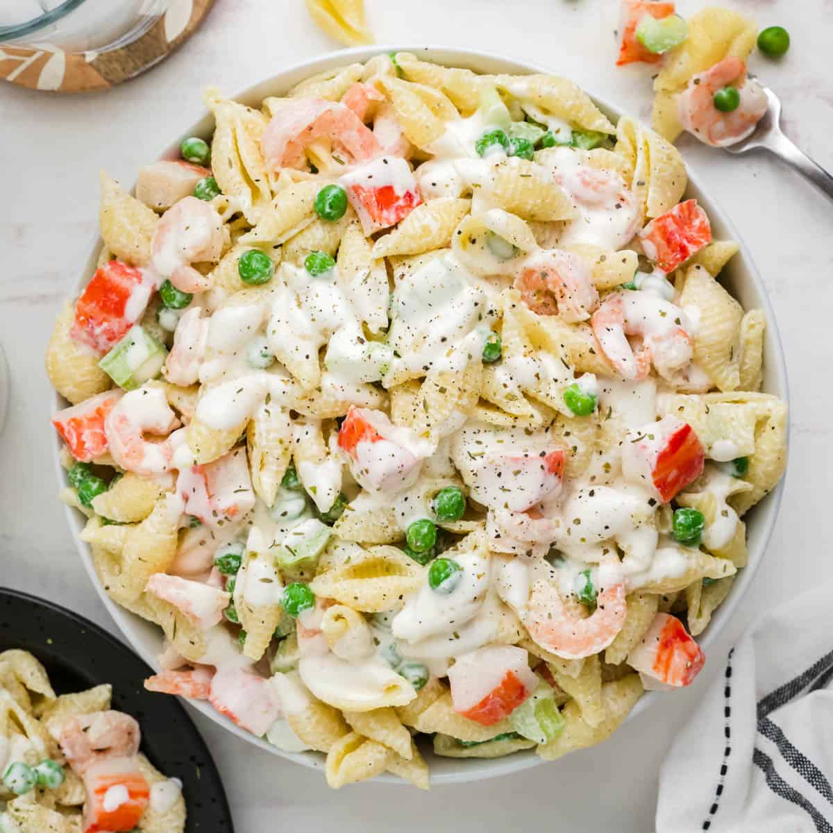 Seafood Pasta Salad Recipe