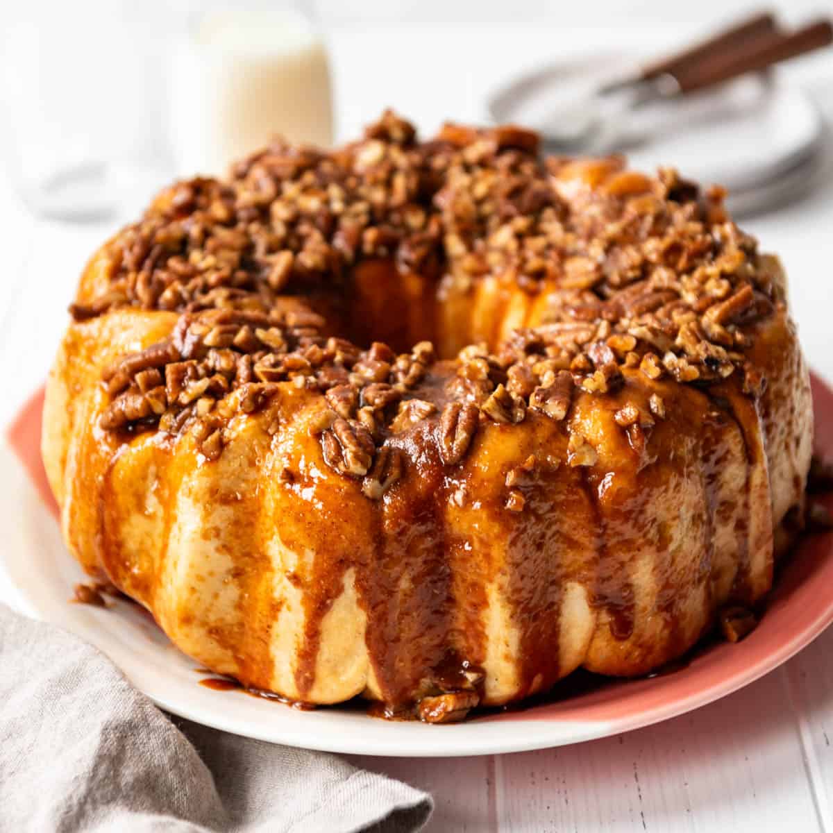 Easy Caramel Pecan Monkey Bread Recipe