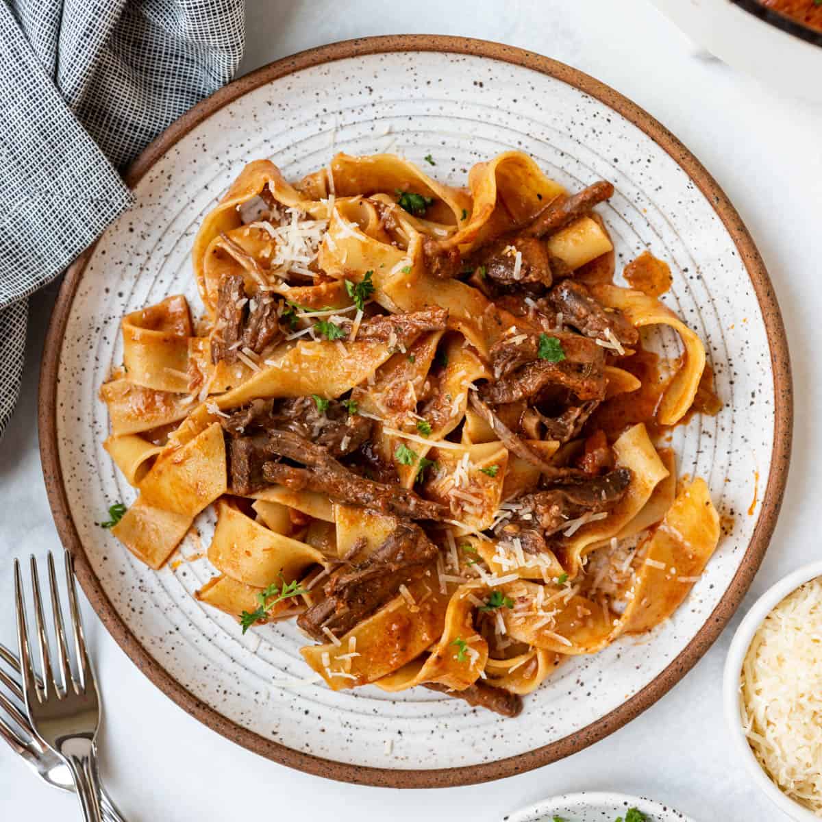 Beef Ragu with Pappardelle