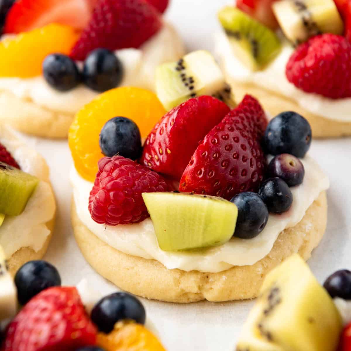 Fruit Pizza Cookies