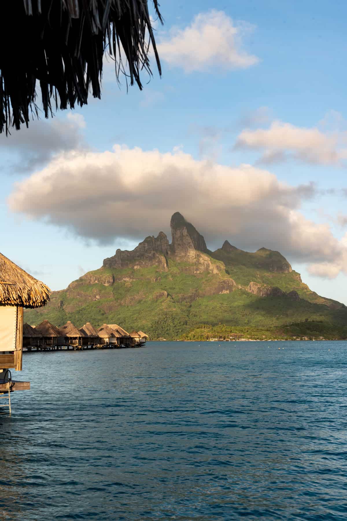 An image of the island of Bora Bora.