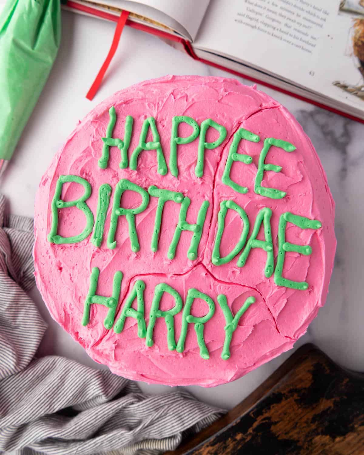 Harry Potter Birthday Cake - House of Nash Eats