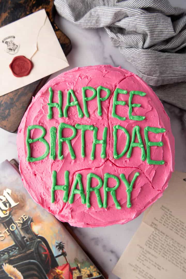 Harry Potter Birthday Cake - House of Nash Eats