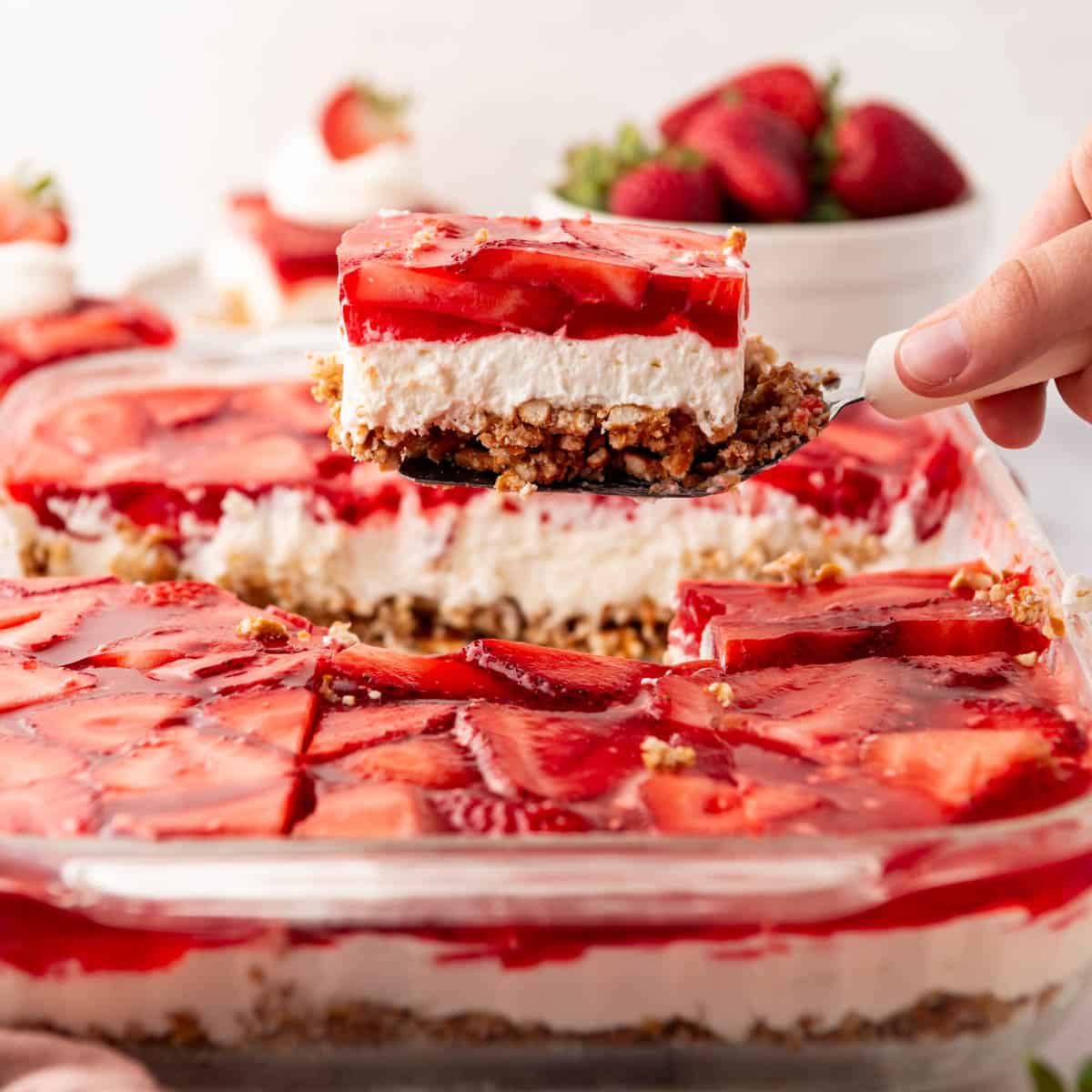 Strawberry Pretzel Salad