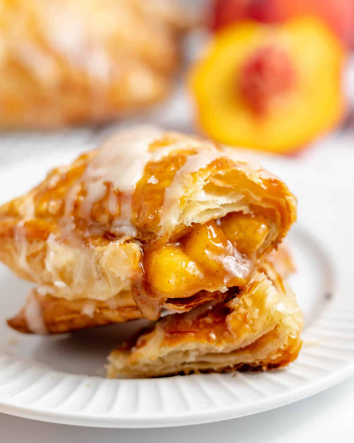 Easy Peach Turnovers