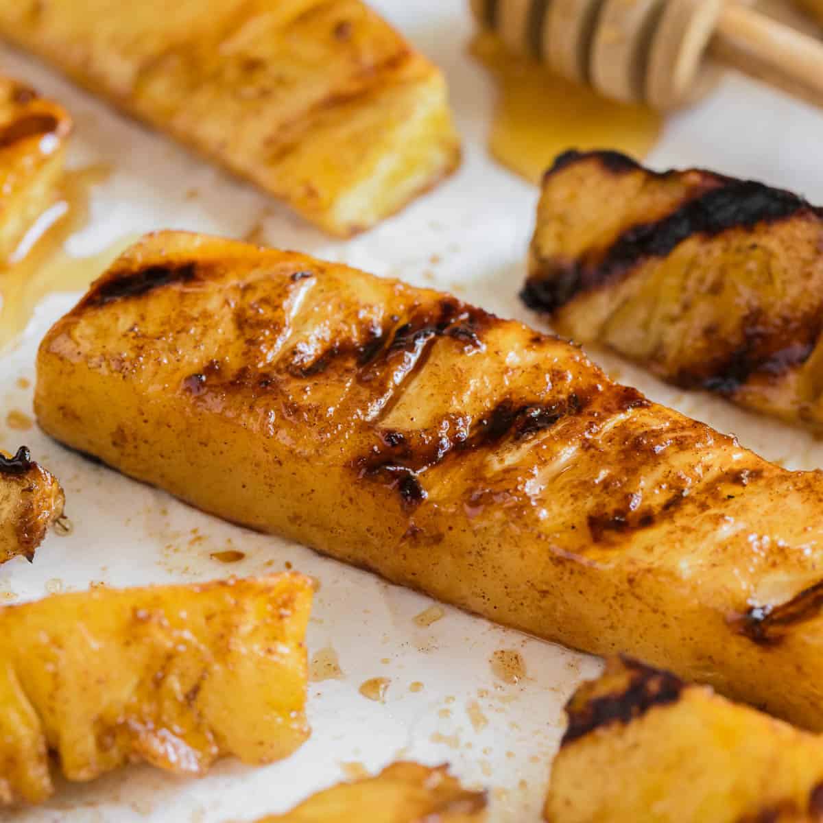 Grilled Pineapple Spears