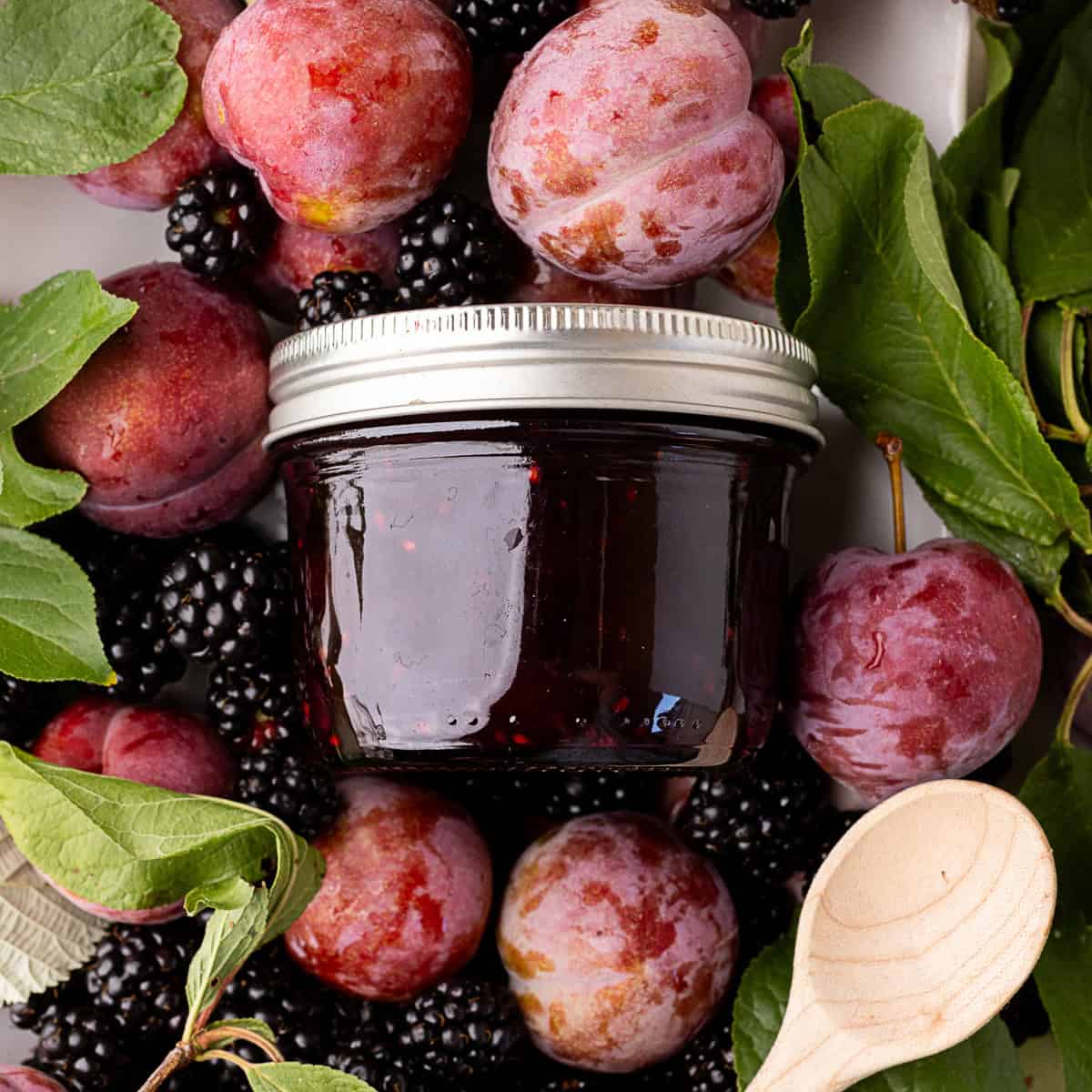 Small Batch Blackberry Plum Jam