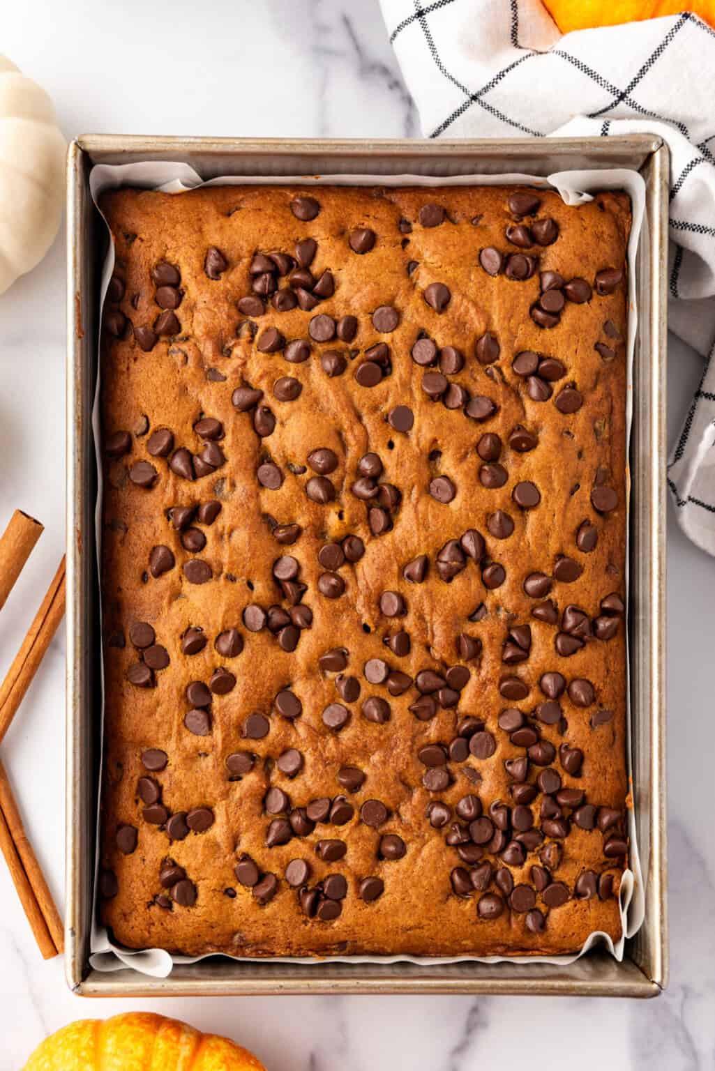 Pumpkin Chocolate Chip Bars House of Nash Eats