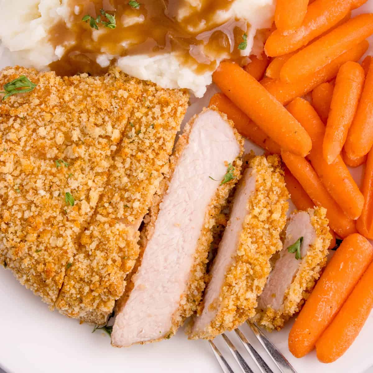 Homemade Shake n Bake Pork Chops
