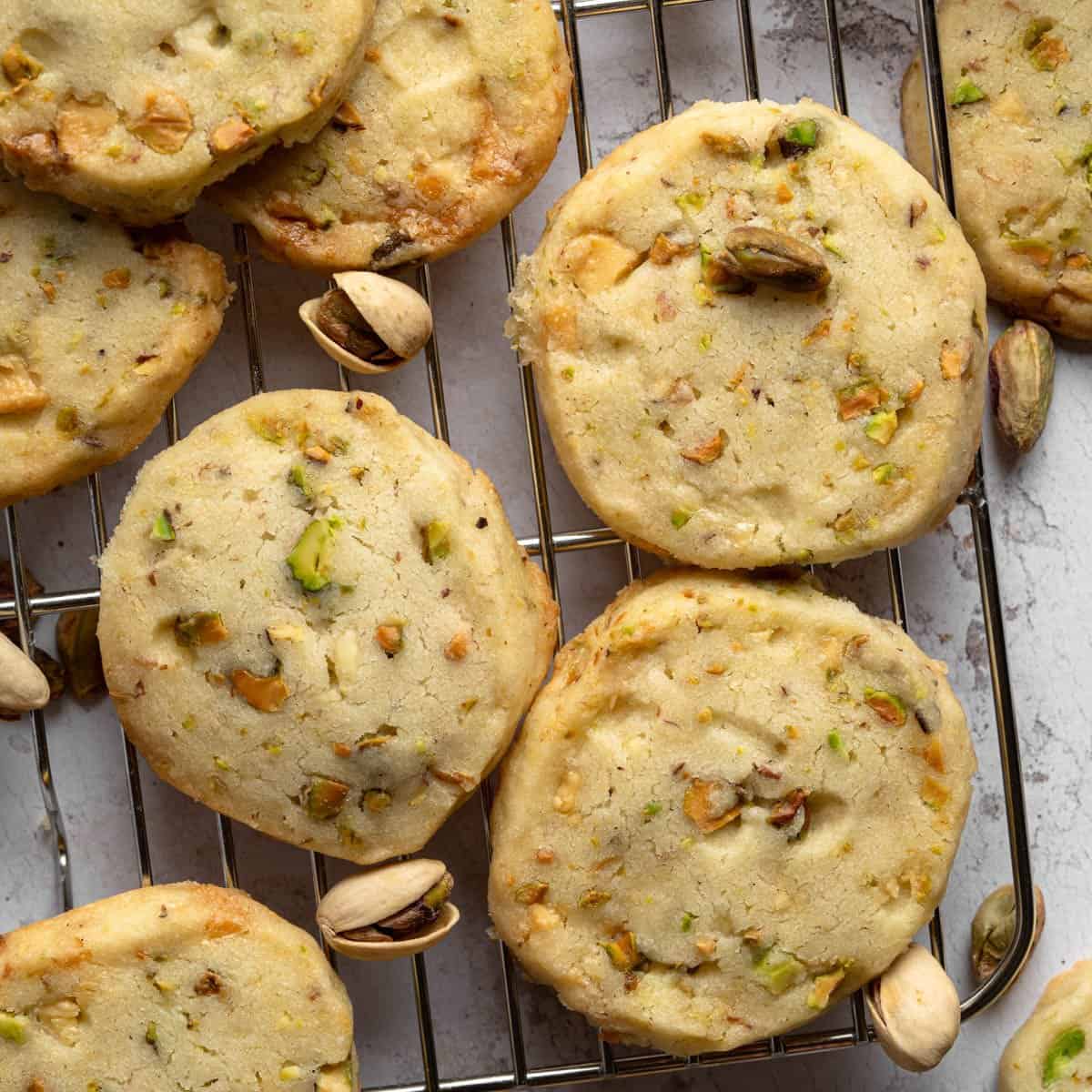 Pistachio Shortbread