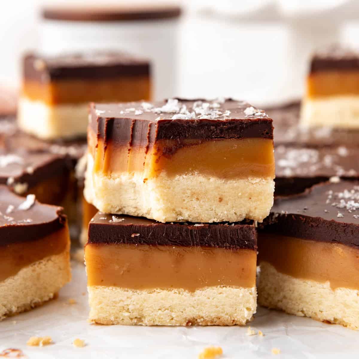 Millionaire Shortbread Bars