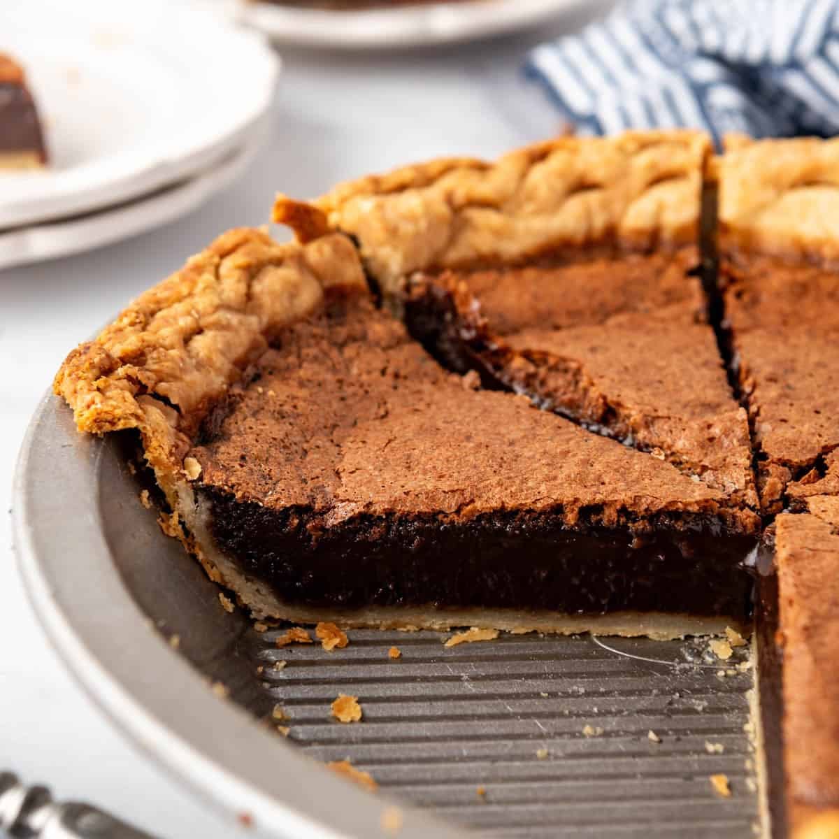 Chocolate Chess Pie Recipe