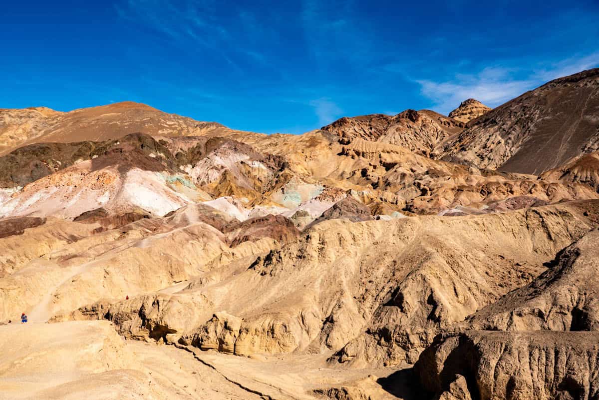 Artist's Drive in Death Valley National Park.